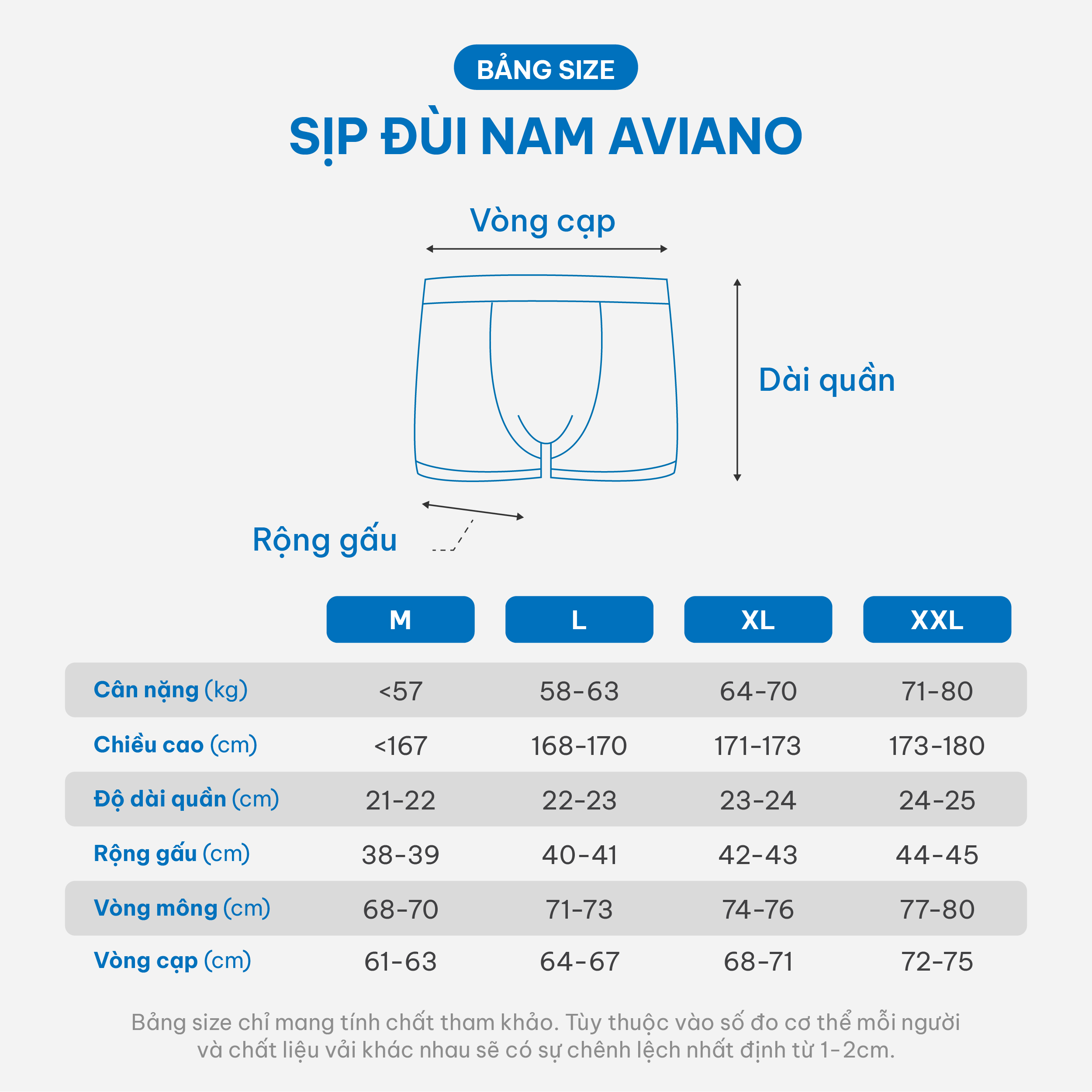 Quần Lót Nam AVIANO Cotton Co Giãn 4 Chiều, Quần Sịp Nam Boxer Thoáng Khí