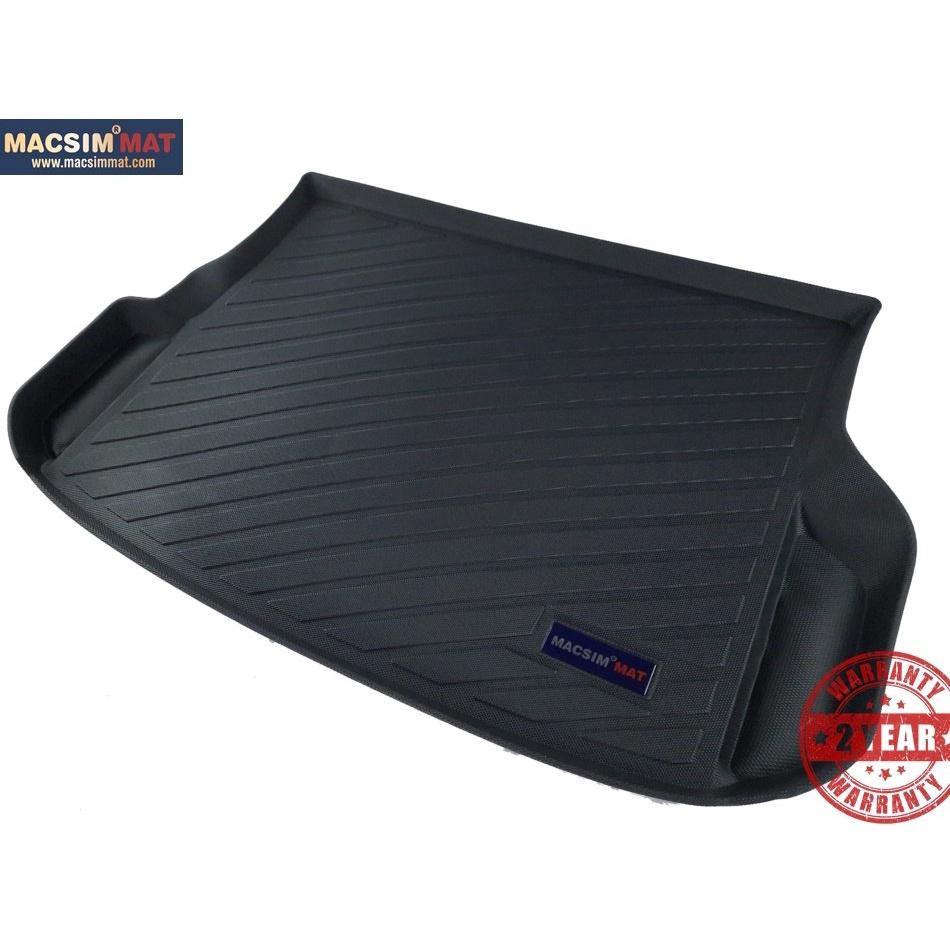 Thảm lót cốp xe ô tô Lexus RX 2010-2015 nhãn hiệu Macsim chất liệu TPV cao cấp màu đen