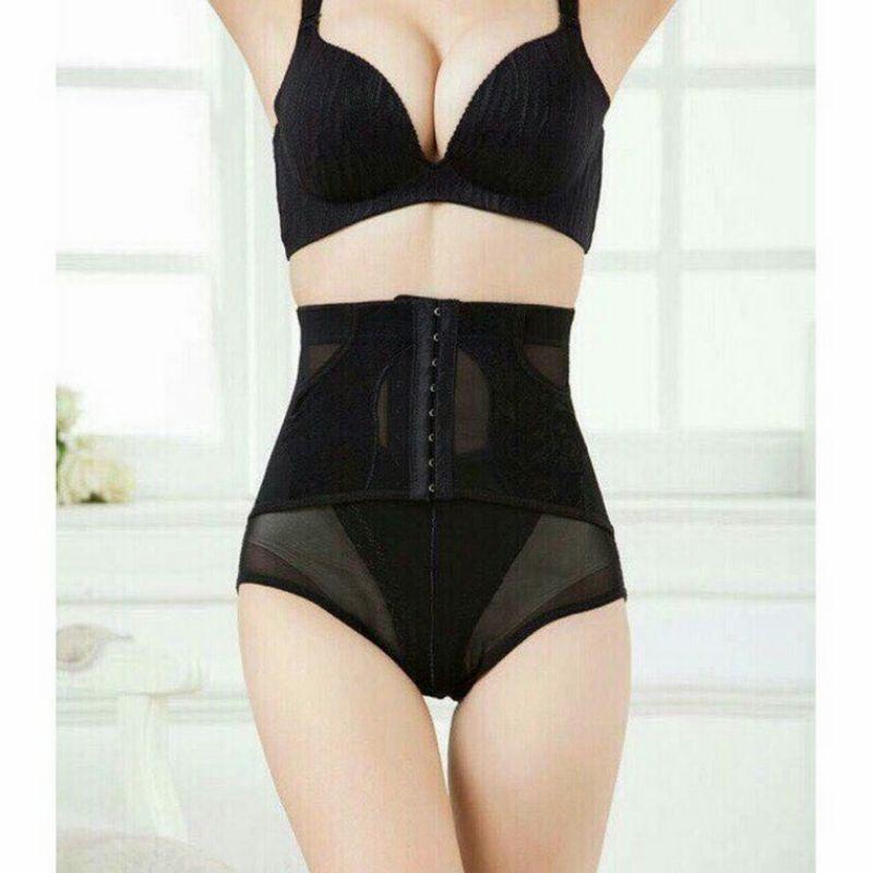 HOTT - Quần lót Ghen Nịt Bụng Định Hình Móc Cài Tiện Dụng