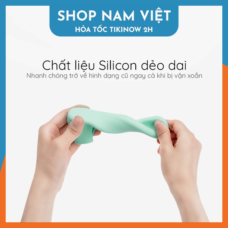 Bọc Tay Nắm Cửa Silicon Bảo Vệ An Toàn Cho Bé - Chính Hãng NAVIVU