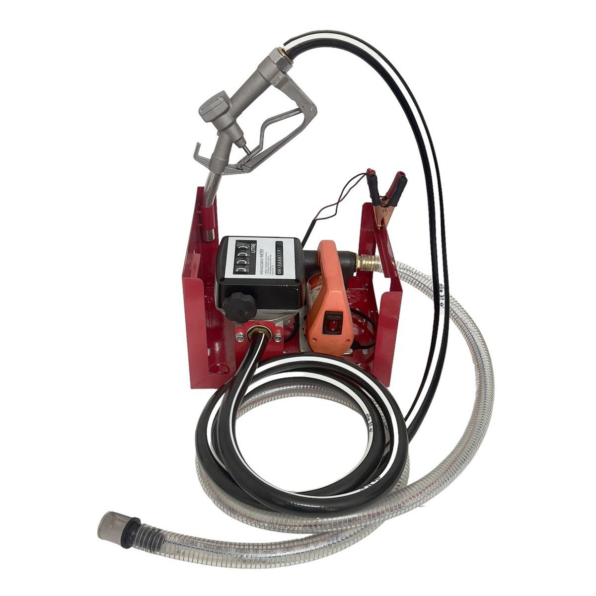 Máy Bơm Dầu Diesel SL-011 220V 12V 24V đo lưu lượng - Hàng nhập khẩu