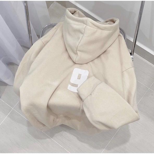 Áo Khoác Hoodie Nỉ Cúc Bấm Happy Form Rộng Ulzzang