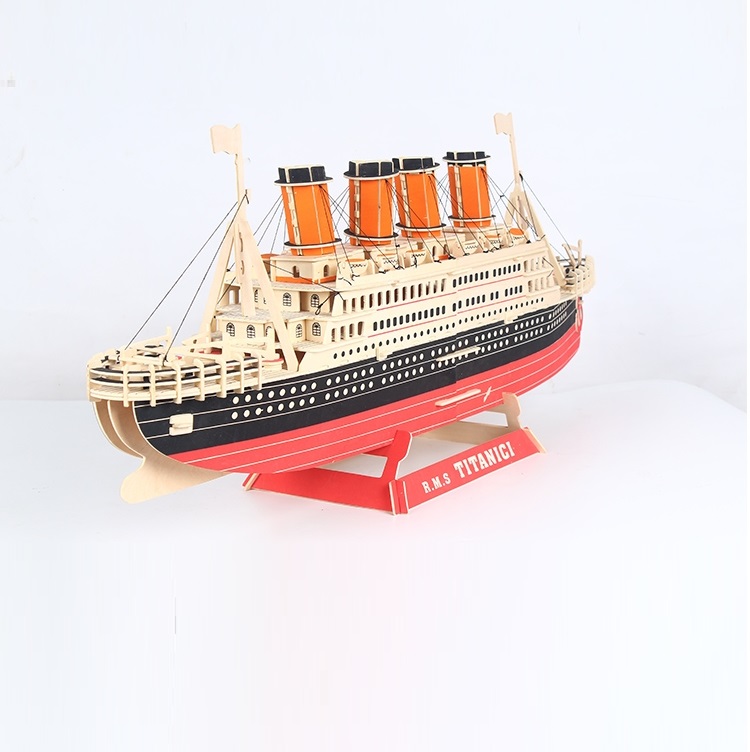 Đồ chơi lắp ráp gỗ 3D Mô hình Tàu RMS Titanic