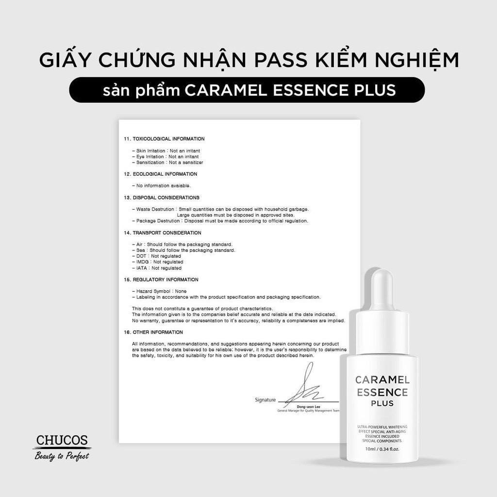 Tinh chất dưỡng da ngăn ngừa mụn CHUCOS Caramel Essence Plus 10ml