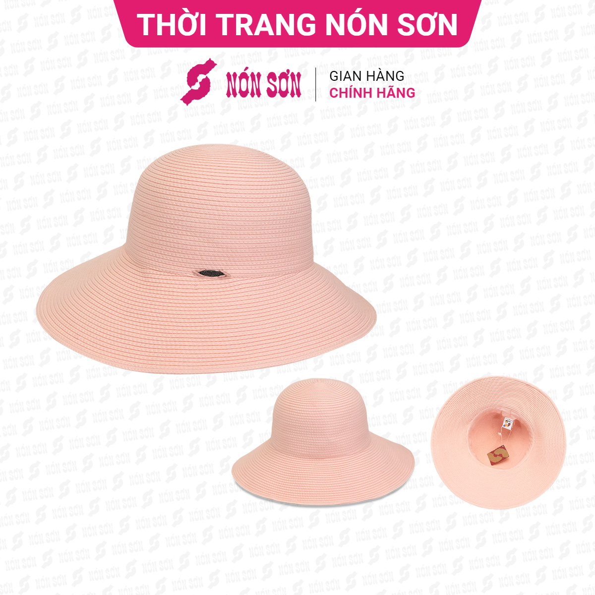 Mũ vành thời trang NÓN SƠN chính hãng XH001-99A-HG1