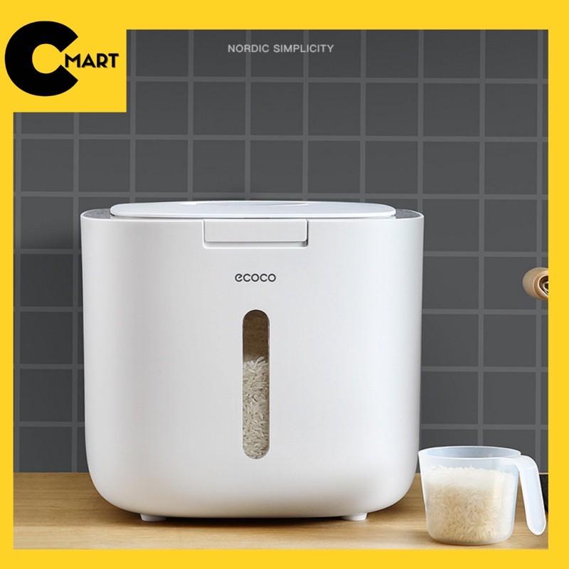 THÙNG ĐỰNG GẠO, THỰC PHẨM KHÔ 10KG CHỐNG MỐI MỌT ECOCO