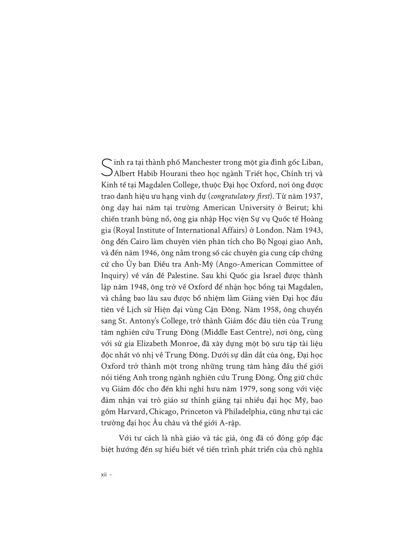 Sách - Lịch Sử Các Dân Tộc A-Rập - Bìa Cứng