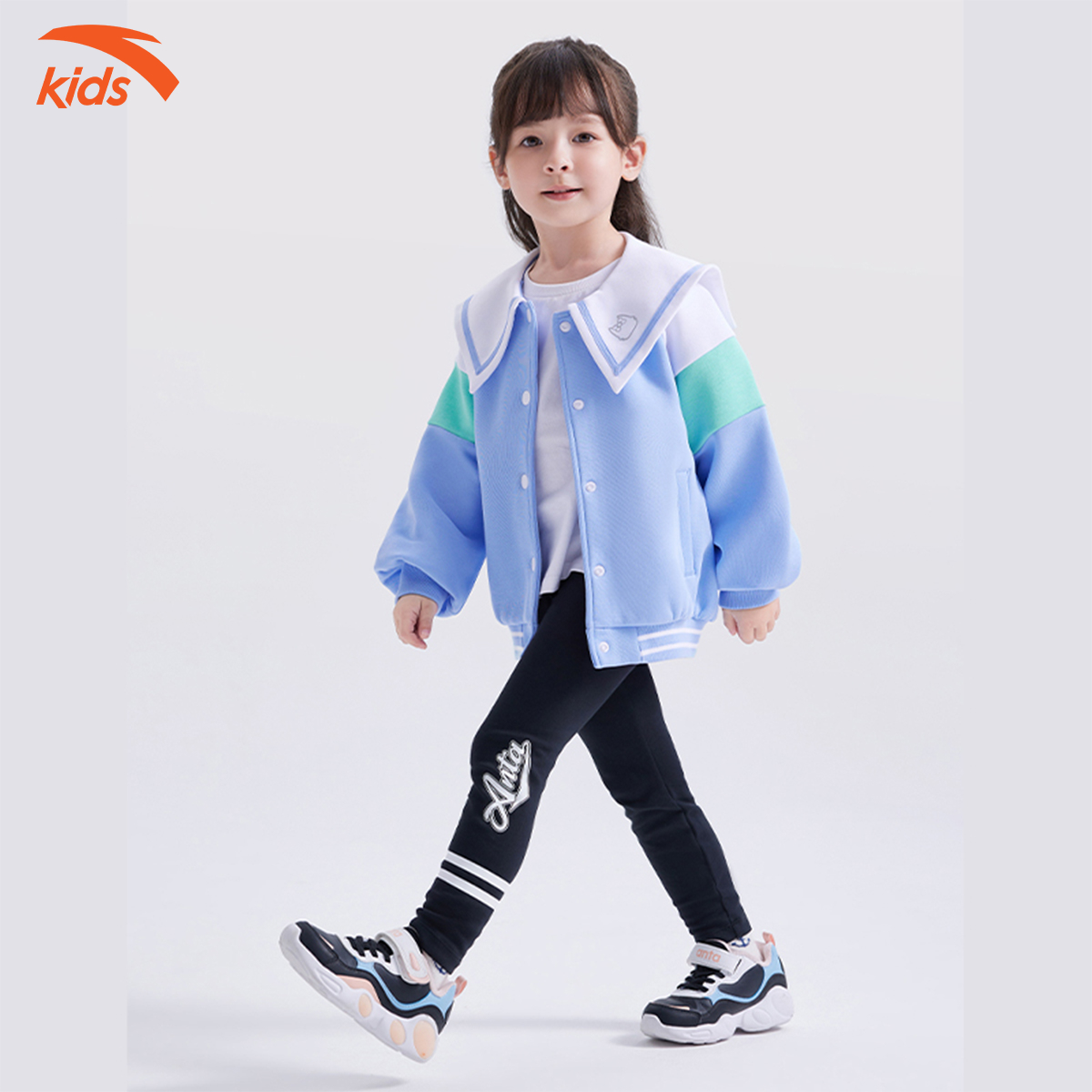 Áo khoác thời trang bé gái Anta Kids 362239711