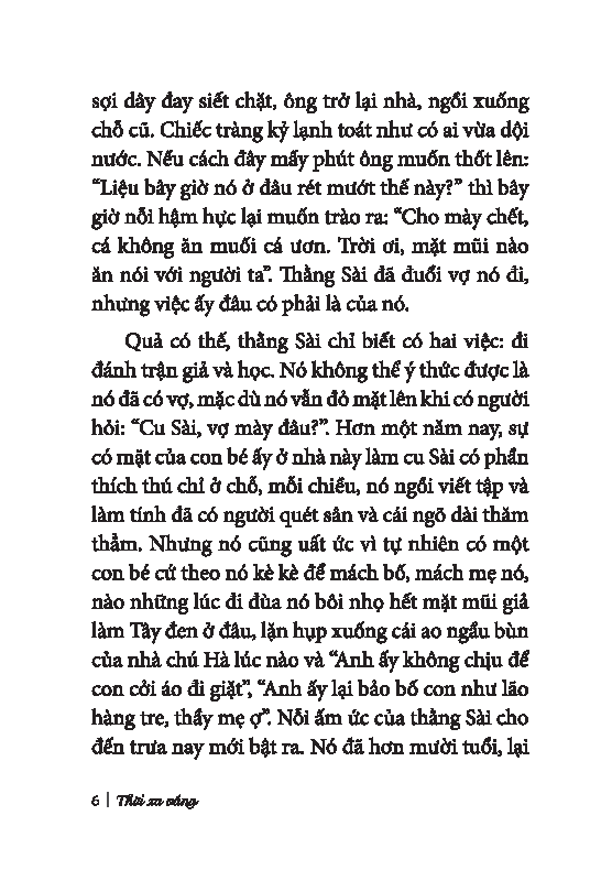 Sách - Thời Xa Vắng