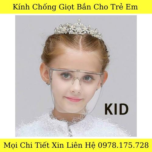 Kính Chống Giọt Bắn, Chống Bụi Cho Trẻ