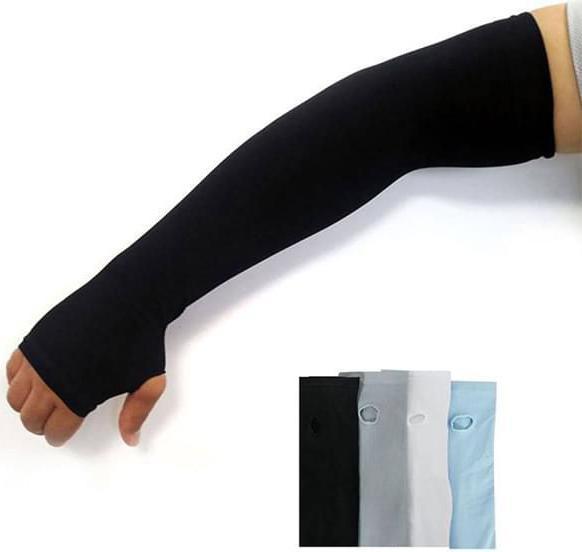 Găng Tay Chống Nắng Hàn Quốc Let’S Slim - One Size - Đen - Loại Tốt