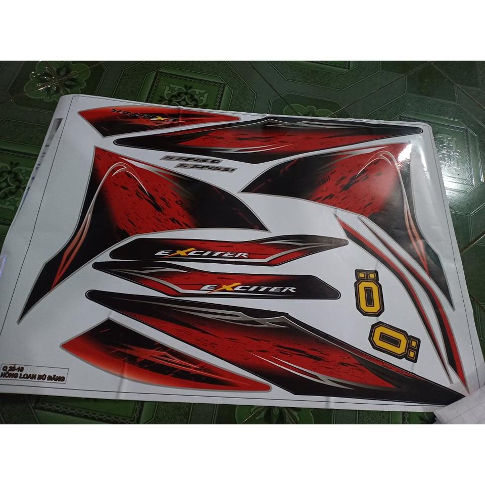 Tem rời ex 135 2011 đỏ đen