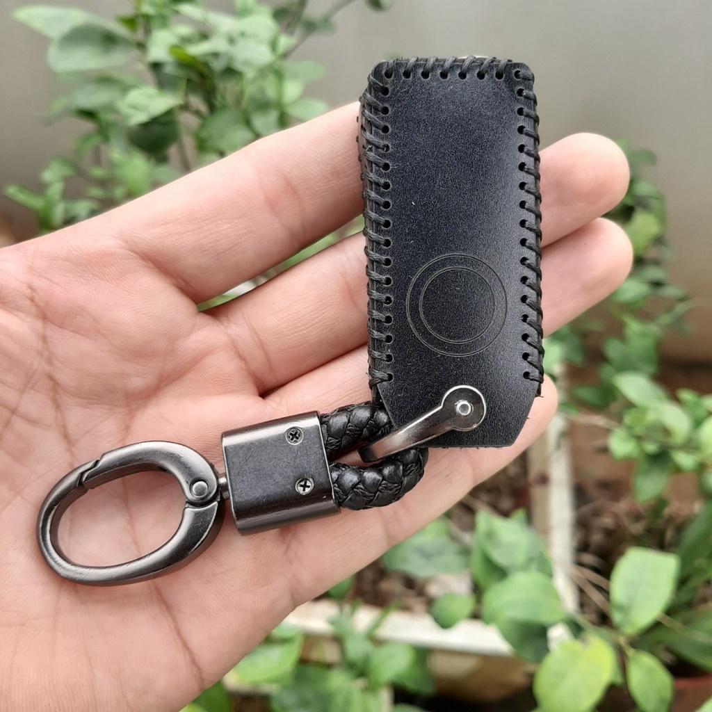 Bao Da Chìa Khóa Remote Pitech chống trộm, keyfob Pi V1 và V2 da thật 100%, bảo hành 2 năm