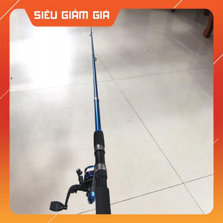 ( có video)-BỘ CẦN CÂU 2M1 KÈM 10 MÓN PHỤ KIỆN (rẻ vô địch) - ĐỒ CÂU NGỌC HẢI