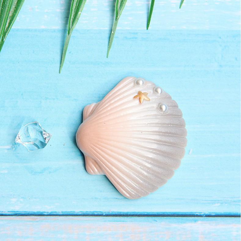 Charm mô hình vỏ sò, sao biển lấp lánh cho các bạn trang trí bánh, vỏ ốp điện thoại, tiểu cảnh