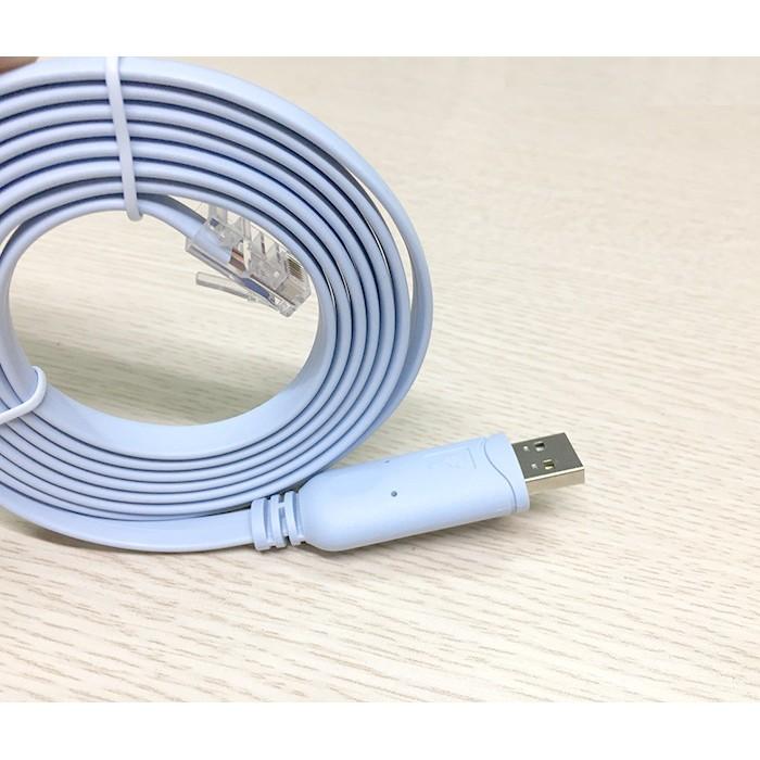 Cáp lập trình Console USB to RJ45