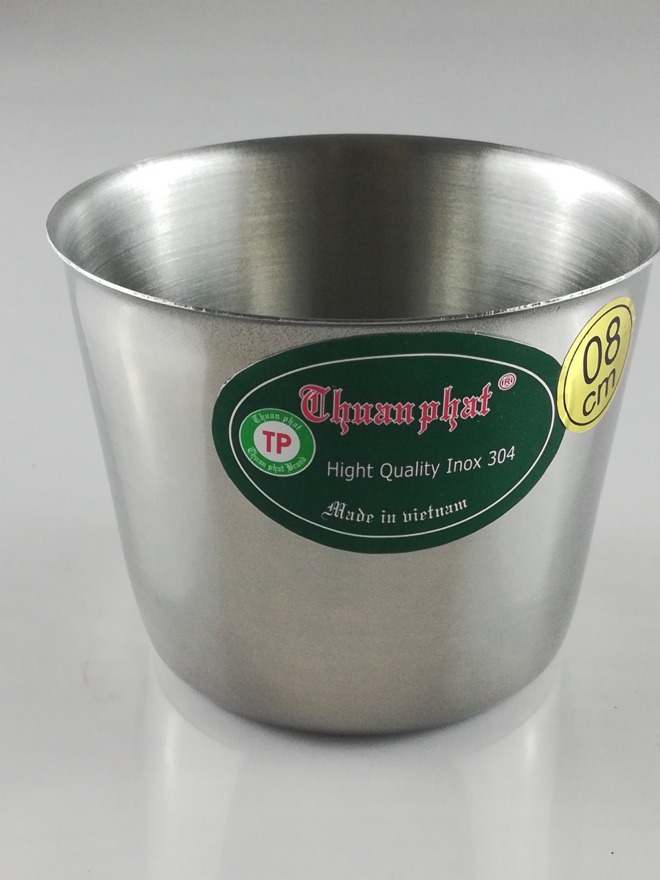 Ly Làm Đá Chung Đá Inox Thuận Phát 10cm 500ml -Bộ 10 Cái