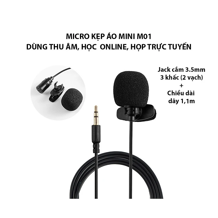 Micro Cài Áo Cho Máy Trợ Giảng - Hàng nhập khẩu