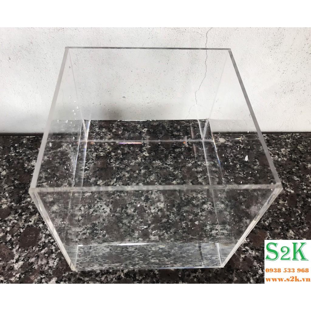 Bể acrylic CB40, Siêu trong, siêu nhẹ hồ mika phù hợp cho nuôi cá, cây thủy sinh... có thể dùng kèm theo đèn, bơm, lọc