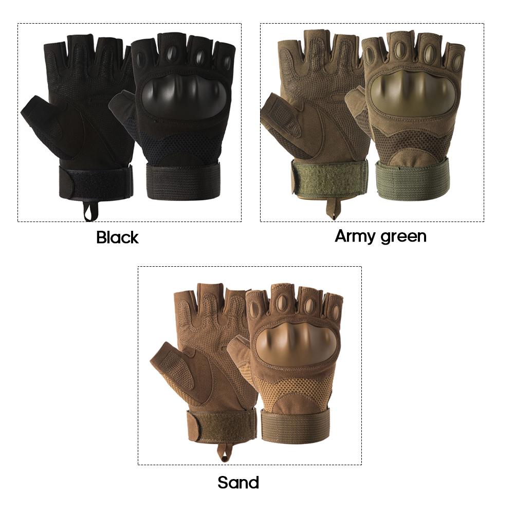 Găng tay thể thao ngoài trời nửa ngón, Găng tay chống trượt Chống mài mòn