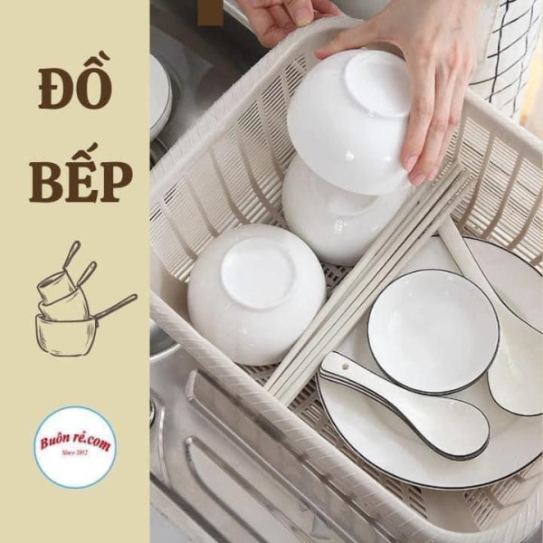 Rổ vuông có nắp đậy Việt Nhật tiện lợi