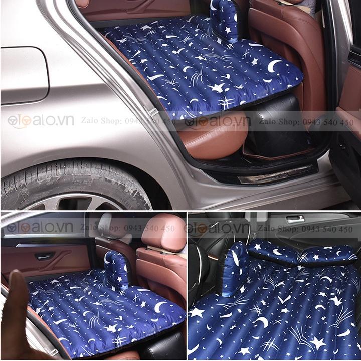 Đệm hơi xe ô tô Toyota Avanza vải dù Oxford CAO CẤP họa tiết ngôi sao