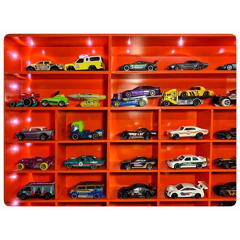 Phiên Bản Cam Nổi Bật Kệ Trung Xe Mô Hình Hotwheels Tomica 