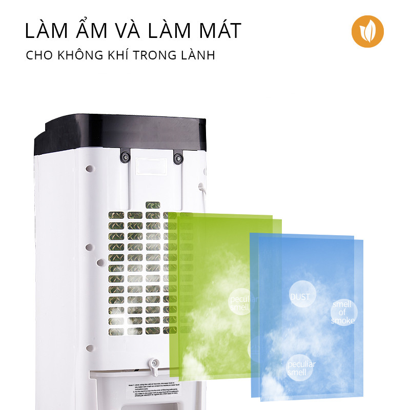 Quạt điều hòa hơi nước mini Kaisa Villa 4L JD-8096 - Hàng chính hãng