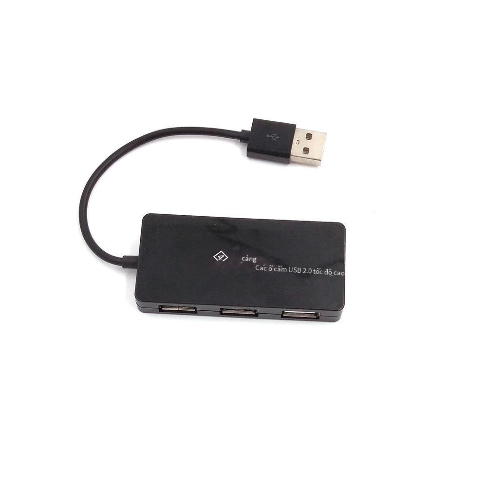 Bộ chia 4 cổng USB mở rộng giá rẻ nhất Bộ chia 4 cổng USB HUB 2.0 hub chuyển đổi USB tốc độ cao