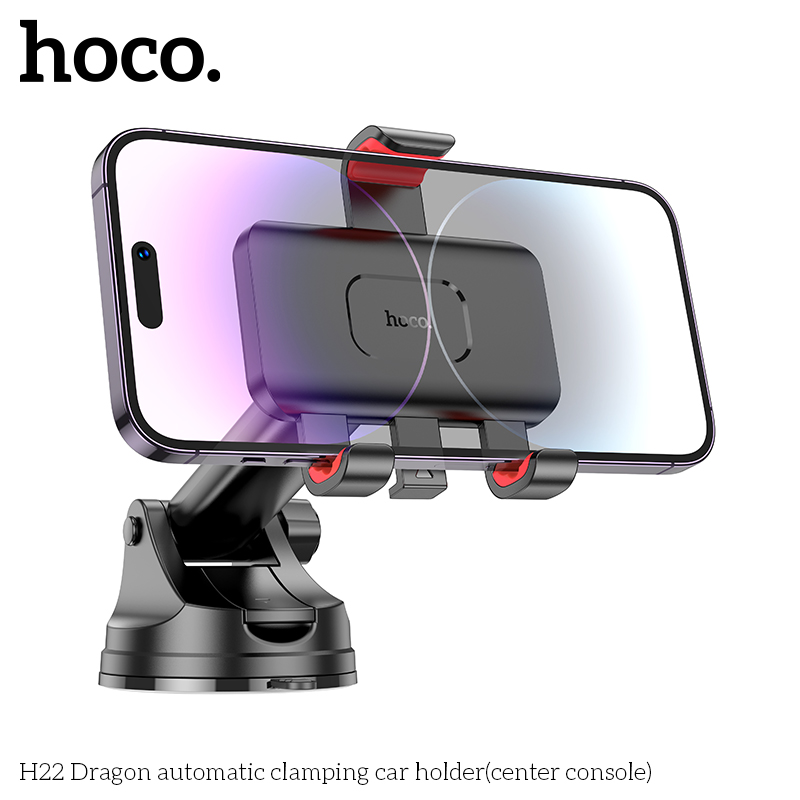 Giá Đỡ Điện Thoại Trên Xe Hơi, Ô Tô Hoco H22 Dragon