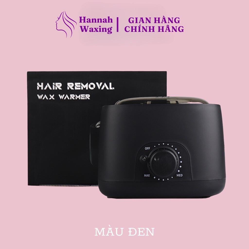 [CHE TÊN] Combo 100gr Sáp Dừa Xanh Premium Mix + Nồi Nấu Sáp Wax Lông Chống Dính Thế Hệ Mới HANNAH WAXING Tặng Que