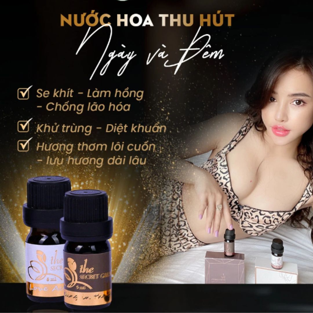 Nước Hoa Vung kin Phụ Nữ Mini Garden The Secret Garden Perfume 5ML Tinh Chất Chính Hãng Lưu Hương 48h Nước Hoa Nữ MINIGARDEN Thơm Nhẹ Nhàng Quyến Rũ Lâu Phai kháng khuẩn khử mùi an toàn không kích ứng SONALA