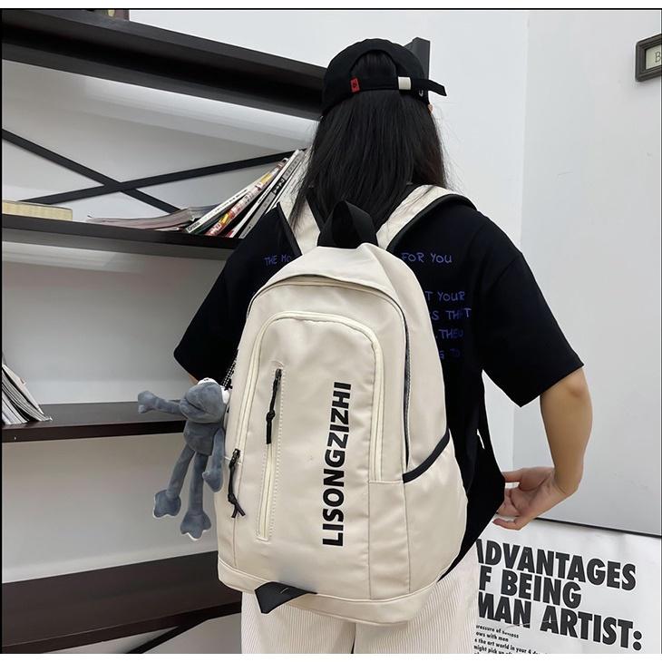 Balo ulzzang nam nữ đi học chống thấm nhiều ngăn basic BAG U LISON25