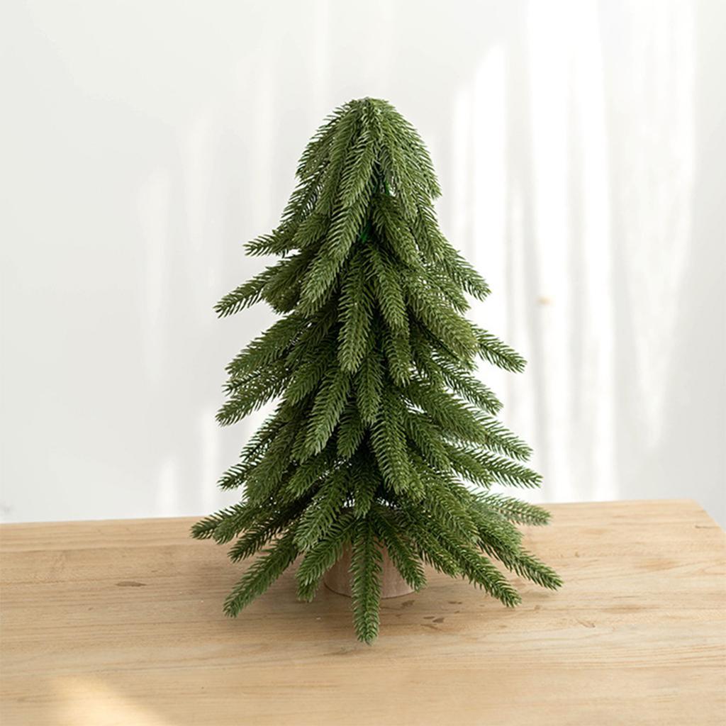 Queen Nordic Style Artificial PE 15.7 inch Christmas Tree, Desk Home Fireplace