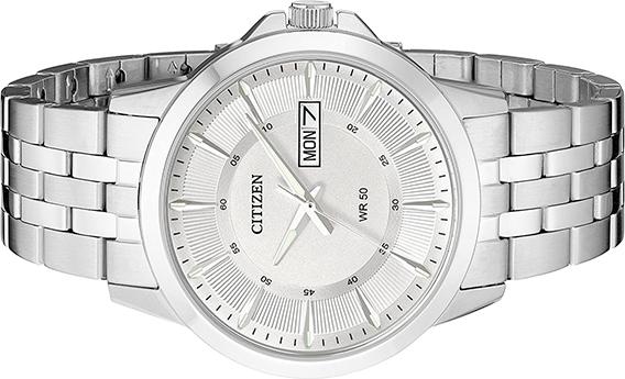 Đồng Hồ Nam Citizen Dây Thép Không Gỉ BF2011-51A - Mặt Trắng
