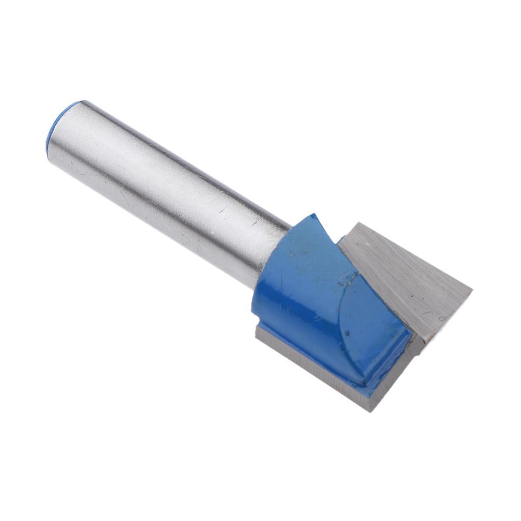 2Pcs 8mm Router Bit Bottom Cleaning Bit Woodworking Router Bit