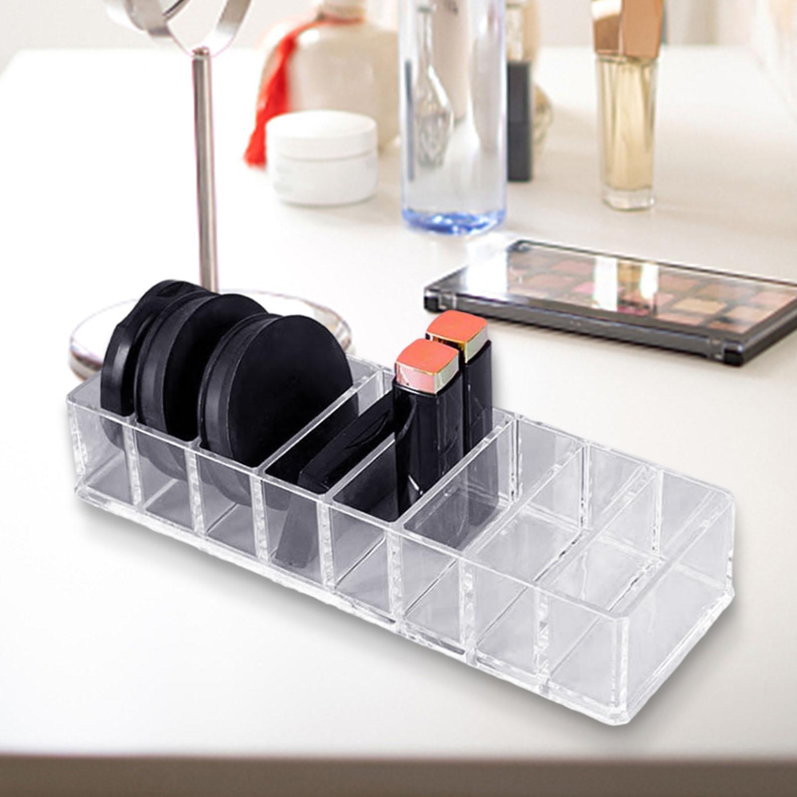 Makeup Organizer Acrylic Cosmetic Storage Jewelry Display Boxes for Table