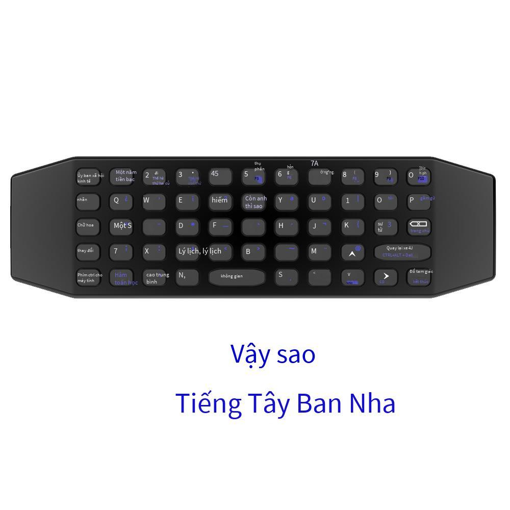 Khuyến mại T5 bàn phím chuột bay không dây chuột bay 2.4G mỏng bàn phím mini không dây Android điều khiển từ xa không dây