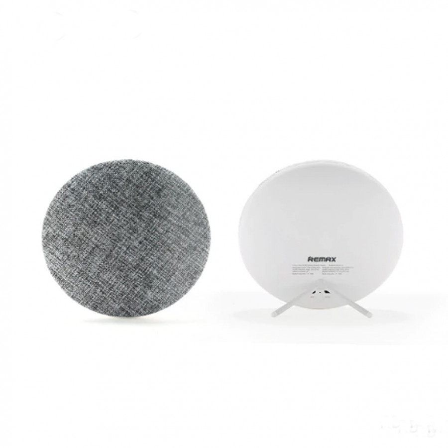 LOA VẢI THỜI TRANG BLUETOOTH HÌNH TRÒN REMAX RB - M9 - REMAX Chính Hãng - xám