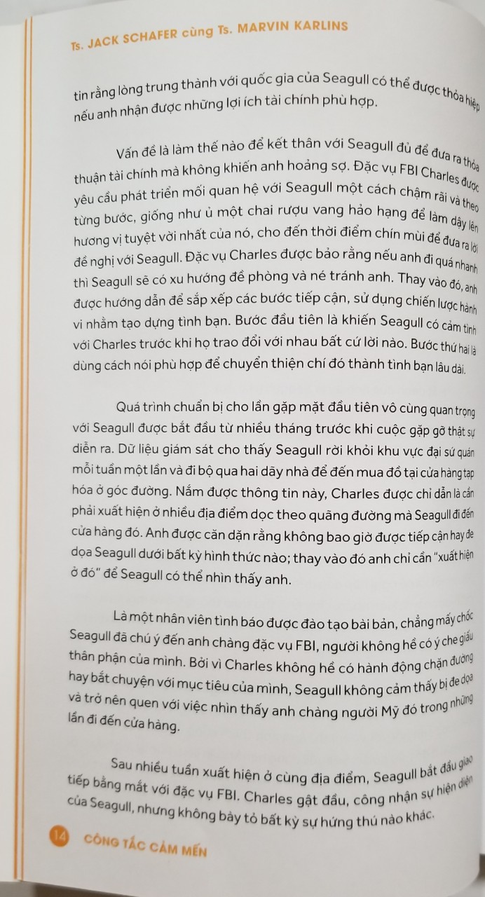 Sách- Công Tắc Cảm Mến- Cẩm Nang Của Cựu Nghiệp Vụ FBI