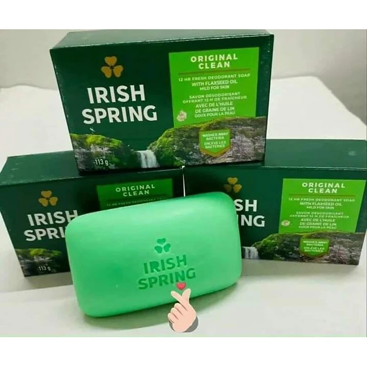 Combo 03 Xà bông cục Irish Spring 113g/cục