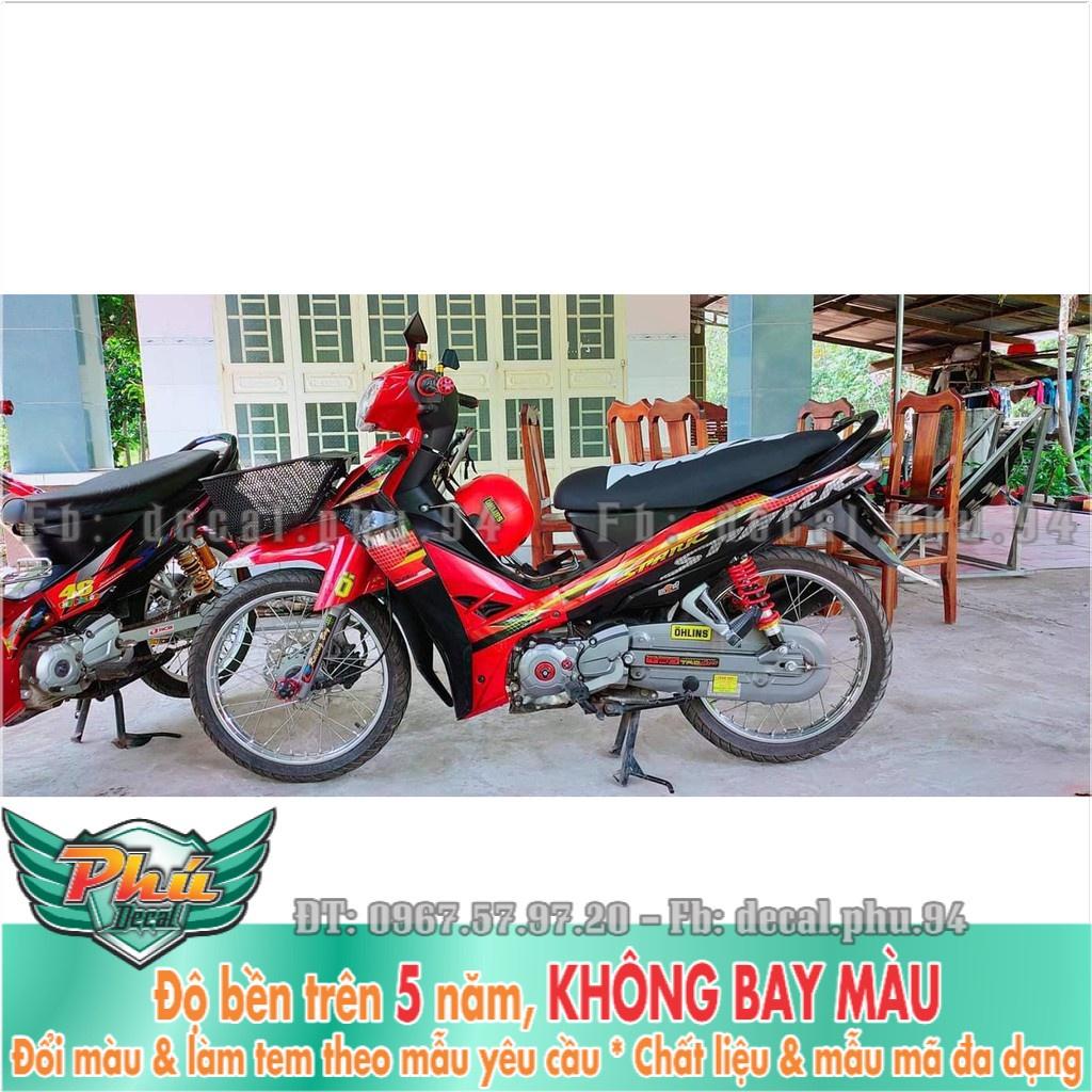 Tem rời Sirius đỏ đen Spark Thái
