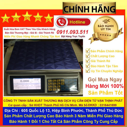 Cân Điện Tử DS 15 KG