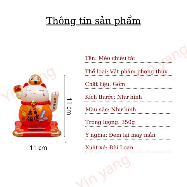 Mèo Chiêu Tài Tiến Bảo- Mèo Thần Tài May Mắn Rinh Tài Lộc