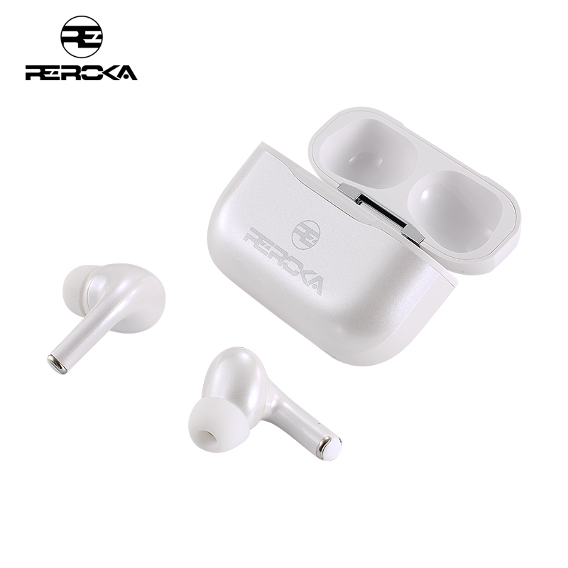 Tai Nghe True Wireless  REROKA AK FLIP Bluetooth V5.0, đeo êm tai, âm thanh sống động - Hàng chính hãng