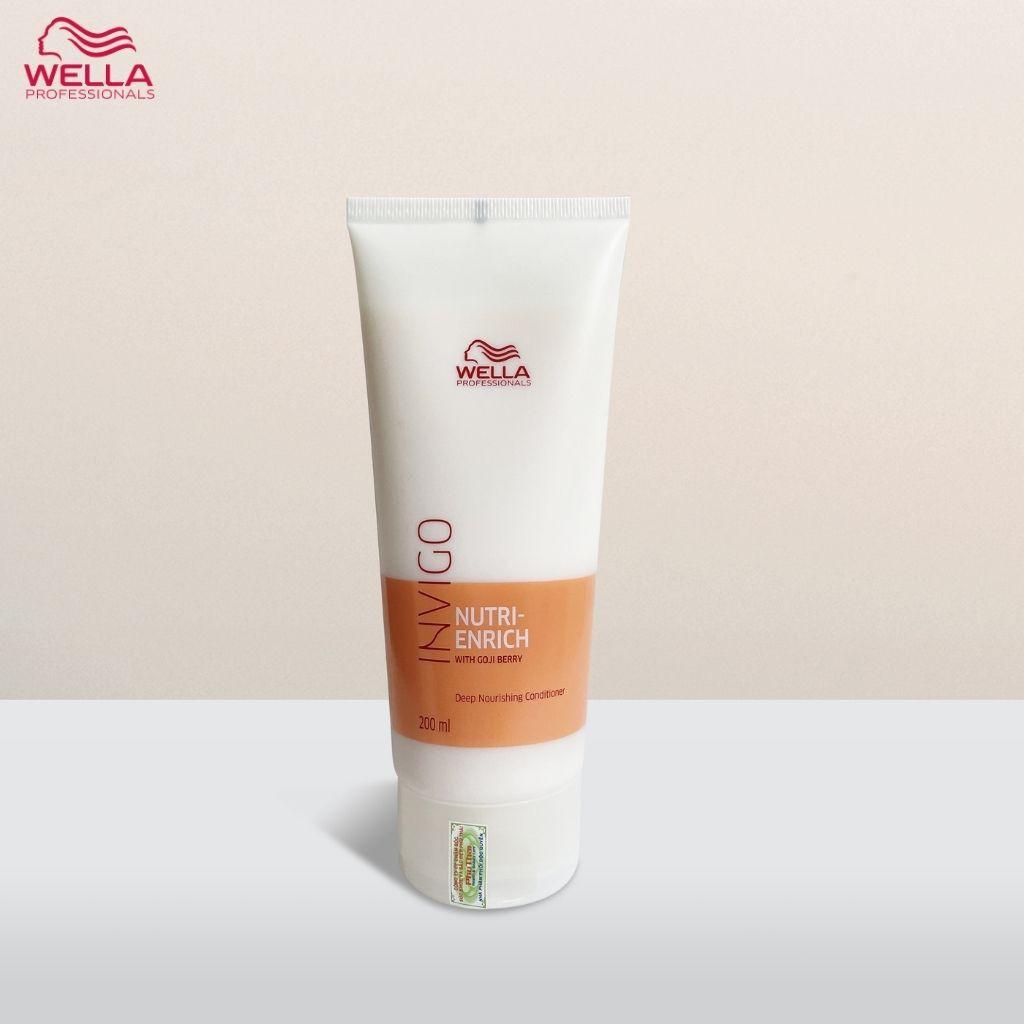 Dầu Xả Wella Invigo Tăng Cường Dưỡng Chất, Phục Hồi Tóc Khô Xơ Nutri Enrich Conditioner