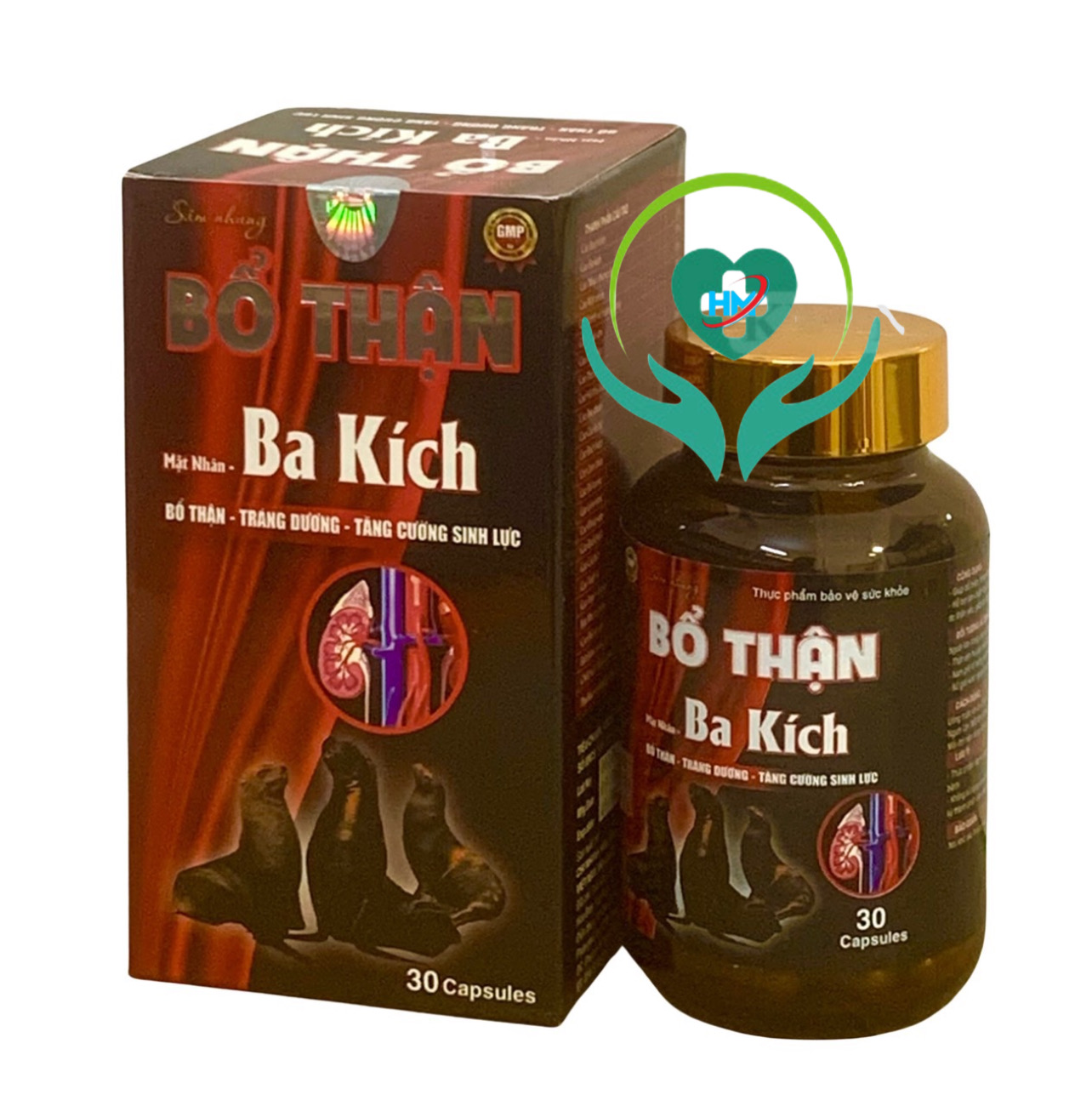 SÂM NHUNG BỔ THẬN BA KÍCH , Hộp 30 viên , giúp bổ thận Nam ,tráng dương tăng cường chức năng sinh lý nam giới