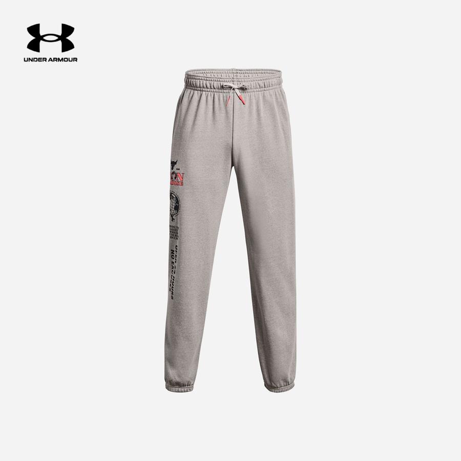 Quần dài thể thao nam Under Armour Pjt Rck Hwt Terry Pnt - 1373568-294