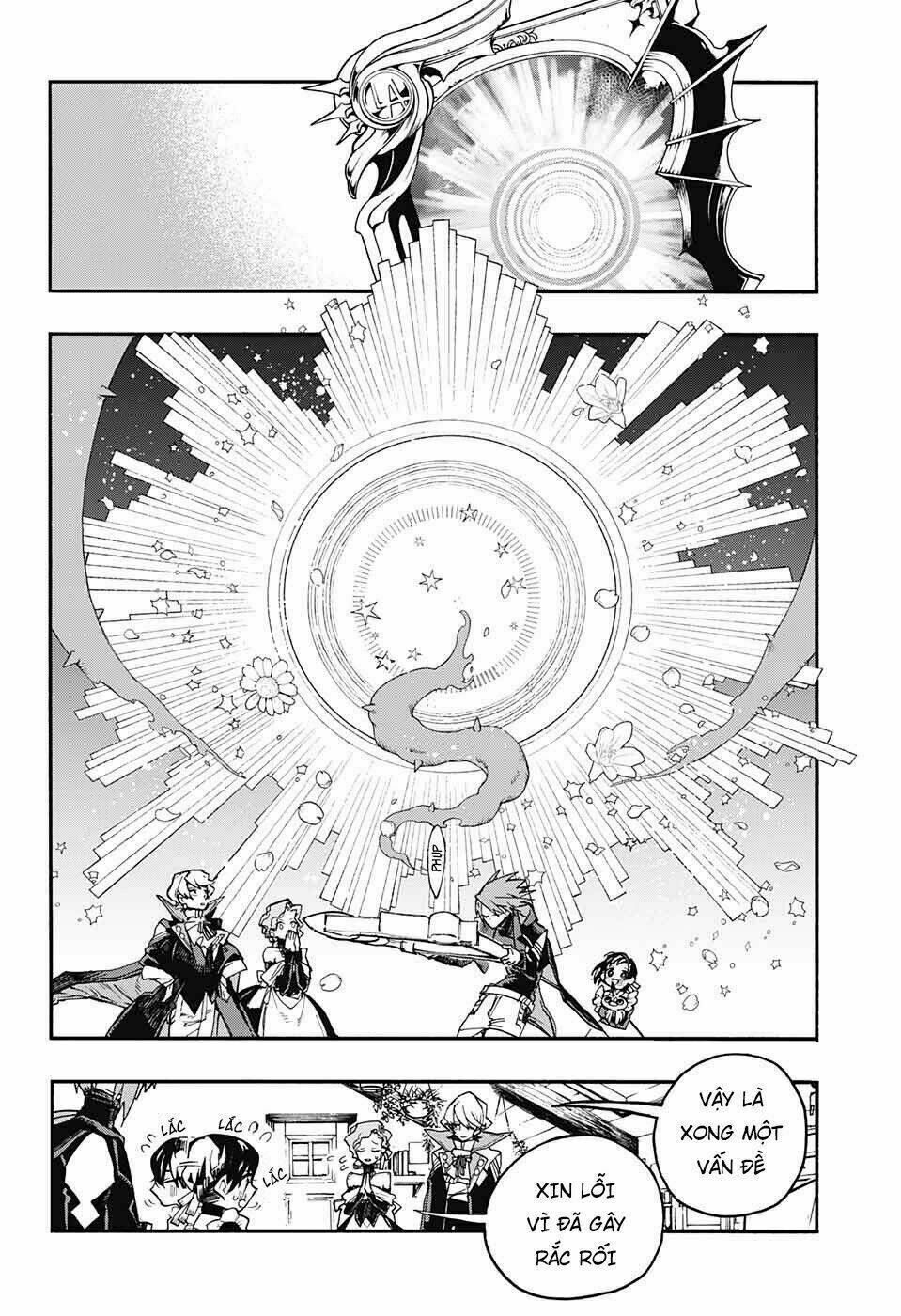 những bức họa quái dị của phù thủy chapter 18 6