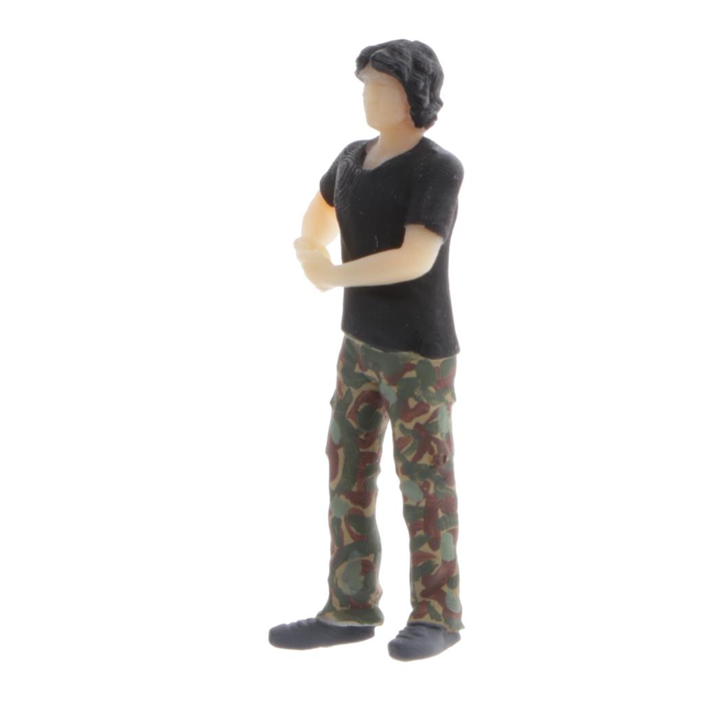 1:64 Hình Nhà Máy Sửa Chữa Diorama Bác Trung Niên